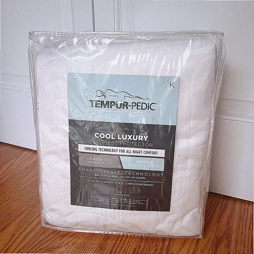 Brand New - King Size Tempur-Pedic Cool Luxury Mattress Protector