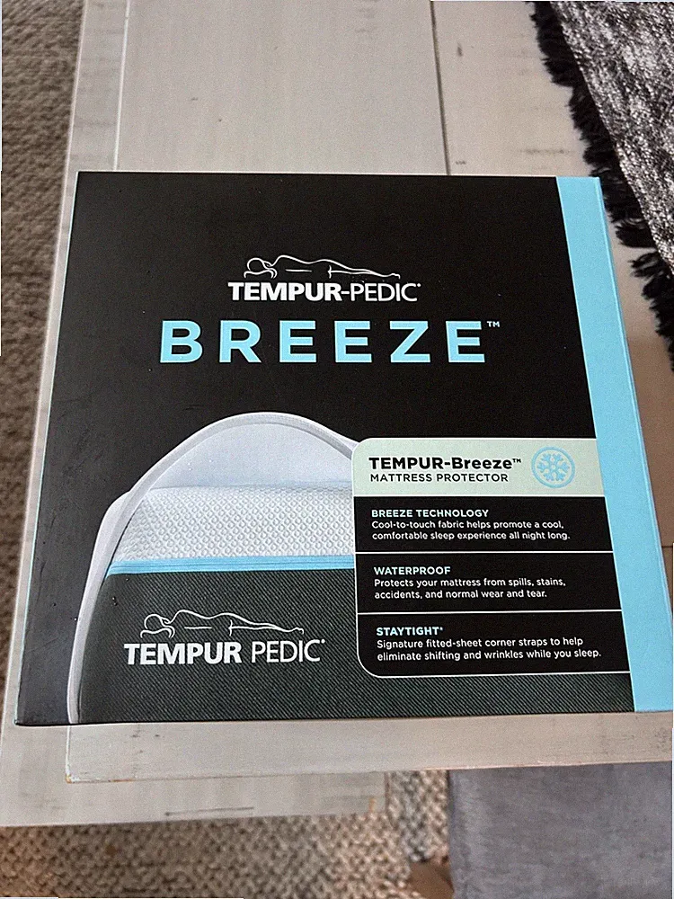**Brand New Tempur-Pedic Tempur-Breeze Cooling Mattress Covers - Waterproof, Sec