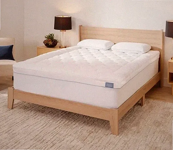 Serenity by Tempur-Pedic 2+1 Pillowtop Mattress Topper-King 80"x76"x3"