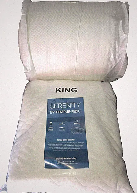 Serenity by Tempur-Pedic 3” Memory Foam Mattress Topper - King - 1860872