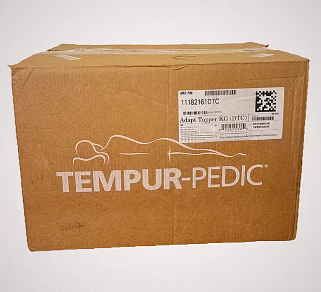 TEMPUR-Adapt (SUPREME) 3" Memory Foam Mattress Topper - KING - NEW, OPEN BOX