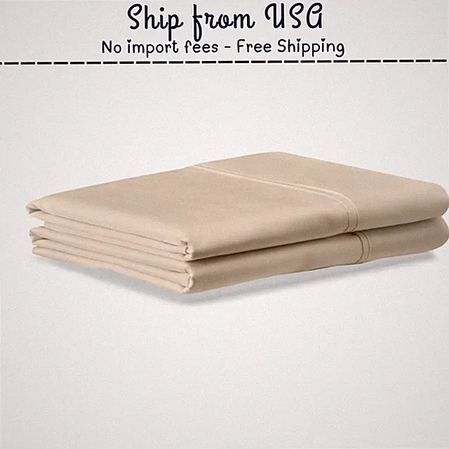 TEMPUR-Luxe Egyptian Pillow Case Cool Sandstone King