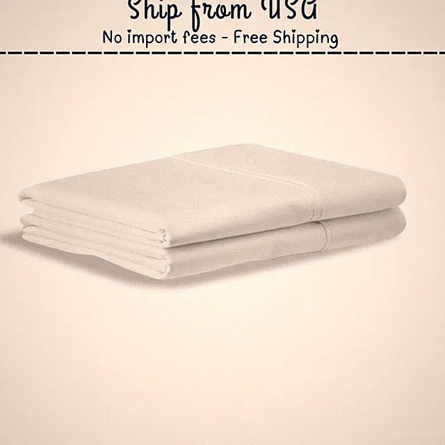 TEMPUR-Luxe Egyptian Pillow Case Cool White Queen