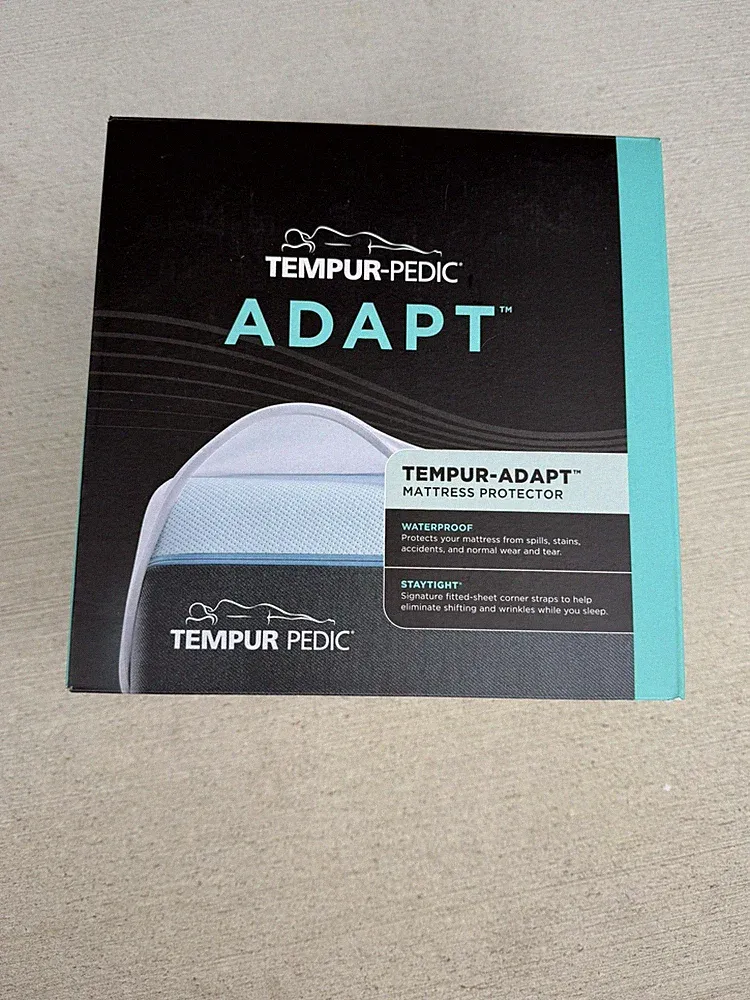 Tempur-Pedic Adapt Mattress Protector, Waterproof- Twin XL -New