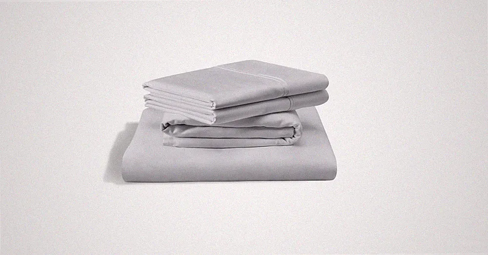 Tempur-Pedic Classic Cotton Sheet Set Silver Mist, Queen