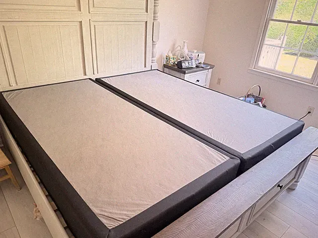 Tempur-Pedic Foundations 9” for king bed 2 Parts 2 XL