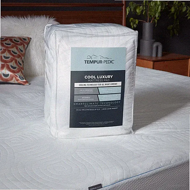 Tempur-Pedic Queen Cool Luxury Quilted Waterproof Machine Washable