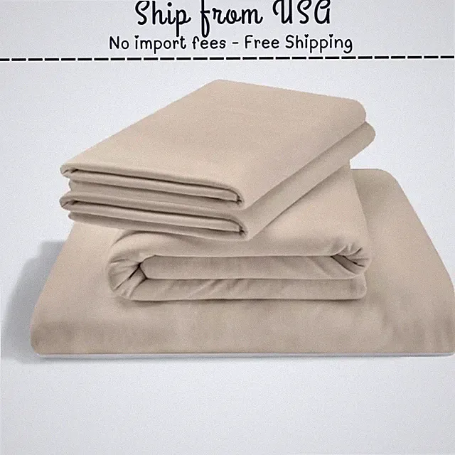 Tempur-Pedic Rayon from Bamboo Sheet Sets Sandstone King