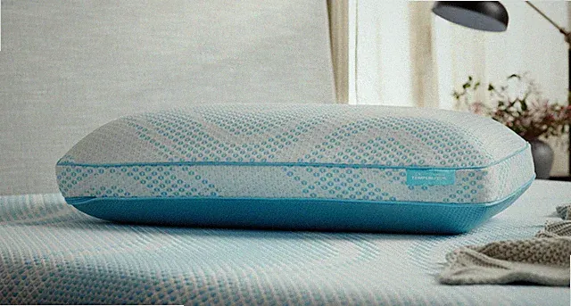 Tempur-Pedic TEMPUR-Breeze Pillow Cooling ProHi ProLo Queen Memory Foam NWT