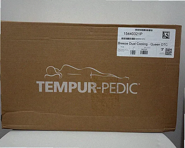 Tempur-Pedic TEMPUR-Cloud Dual Cooling Pillow, Queen, White 27” x 19” x 6.4”