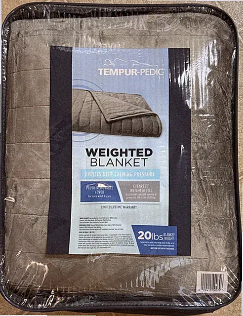 Tempur-Pedic® Weighted Blanket 20lbs $200